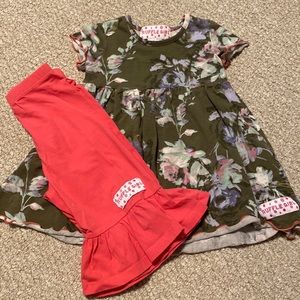 Ruffle Girl capris outfit, 2t